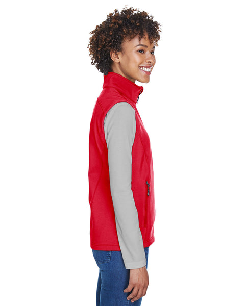 Core 365 CE701W Ladies' Cruise Two-Layer Fleece Bonded SoftShell Vest