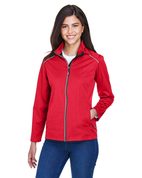 Core 365 CE708W Ladies' Techno Lite Three-Layer Knit Tech-Shell