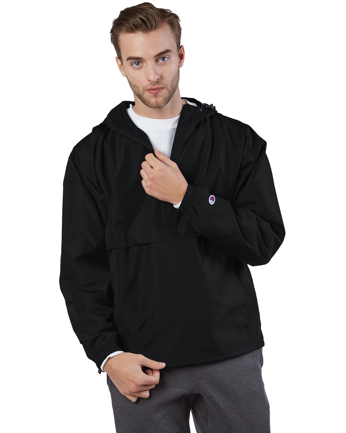 Champion fashion packable windbreaker