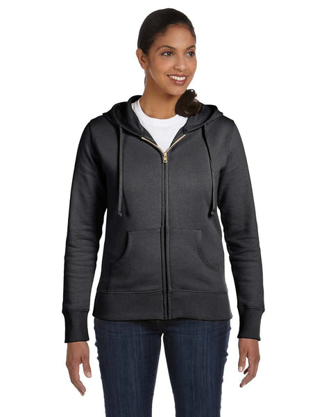 econscious EC4501 Ladies' Organic/Recycled Full-Zip Hooded Sweatshirt