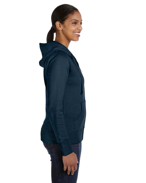 econscious EC4501 Ladies' Organic/Recycled Full-Zip Hooded Sweatshirt