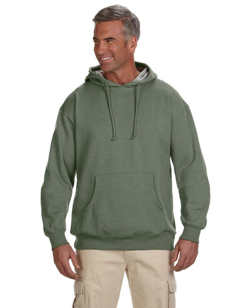 econscious EC5570 Adult Organic/Recycled Heathered Fleece Pullover Hooded Sweatshirt