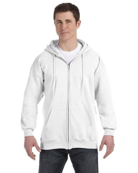 Hanes F280 Adult Ultimate Cotton 90/10 Full-Zip Hooded Sweatshirt