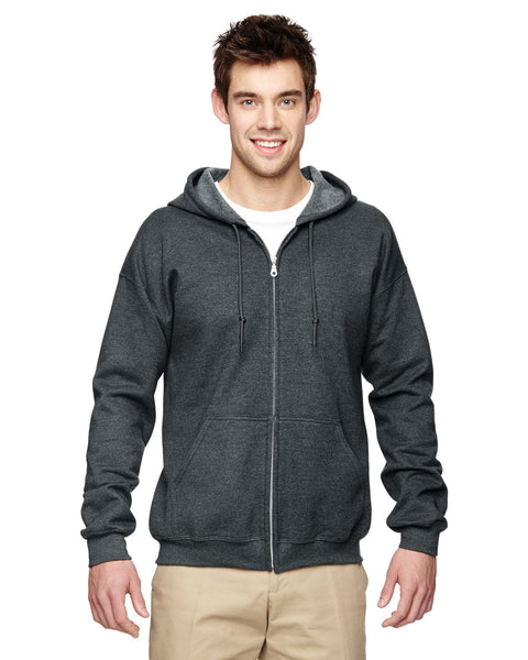 Gildan G186 Adult Heavy Blend 50/50 Full-Zip Hooded Sweatshirt