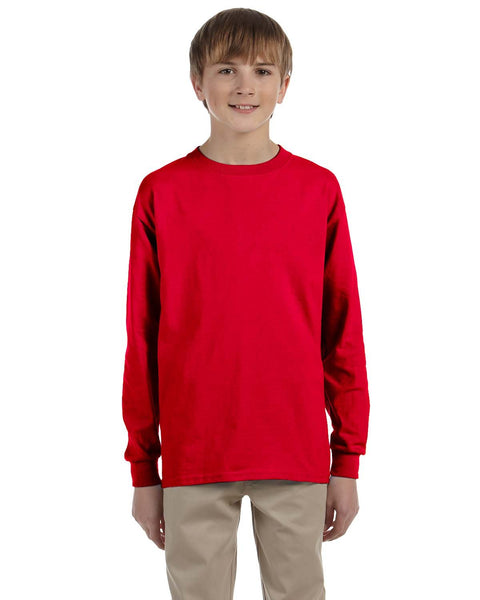 Gildan G240B Youth Ultra Cotton  Long-Sleeve T-Shirt