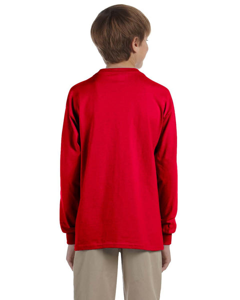 Gildan G240B Youth Ultra Cotton  Long-Sleeve T-Shirt