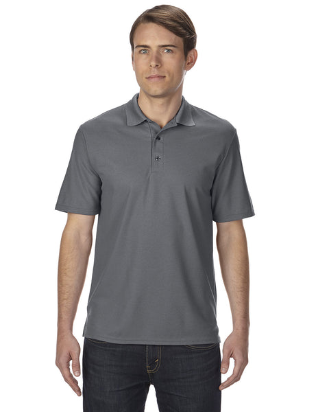 Gildan G458 Rendimiento para adultos 5.6 oz. Polo Doble Piqué