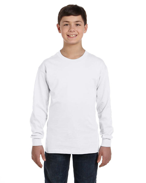 Gildan G540B Youth Heavy Cotton Long-Sleeve T-Shirt