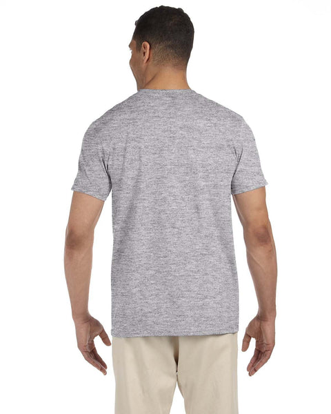 Gildan G640 playera de estilo suave para adultos de 4.5 oz