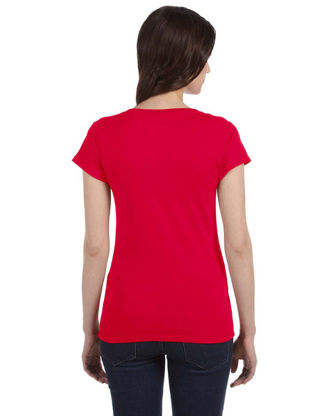 Gildan G64VL Ladies' SoftStyle  Fitted V-Neck T-Shirt