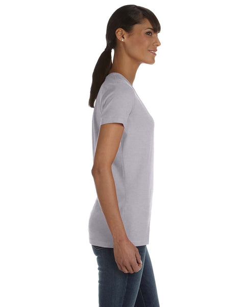 Fruit of the Loom L39VR Ladies' HD Cotton V-Neck T-Shirt