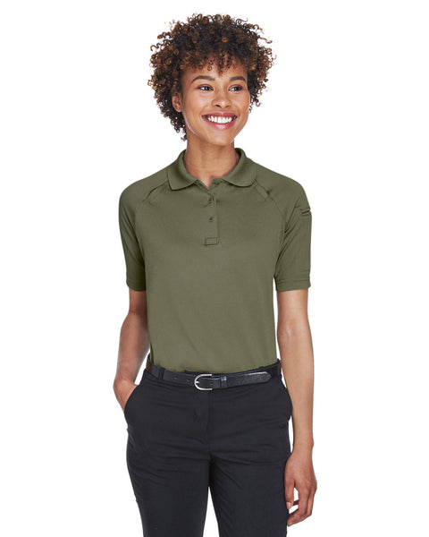 Harriton M211W Advantage - Polo táctico para mujer con protección contra enganches Plus