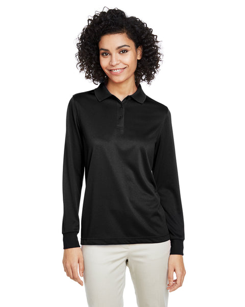 Harriton M348LW Ladies' Advantage Snag Protection Plus IL Long Sleeve Polo