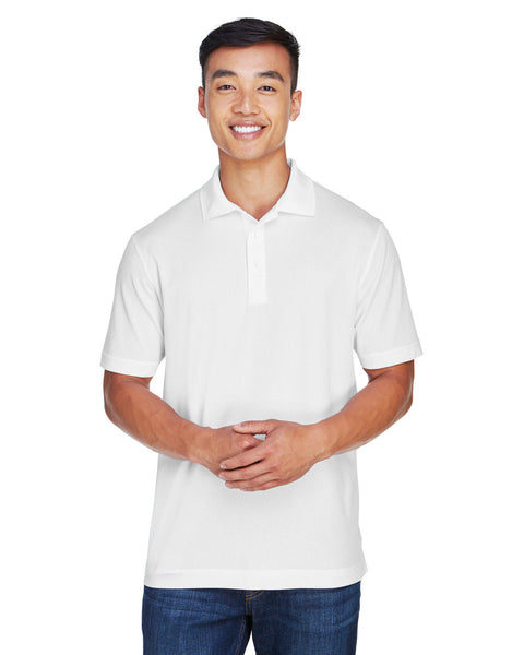 Harriton M353 Men's Double Mesh Polo