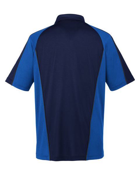 Harriton M385 Advantage Snag Protection Plus IL Colorblock Polo para hombre