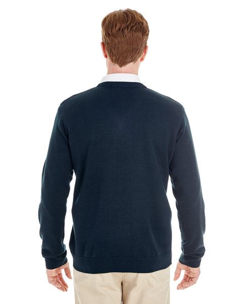 Harriton M420 Men's Pilbloc V-Neck Sweater