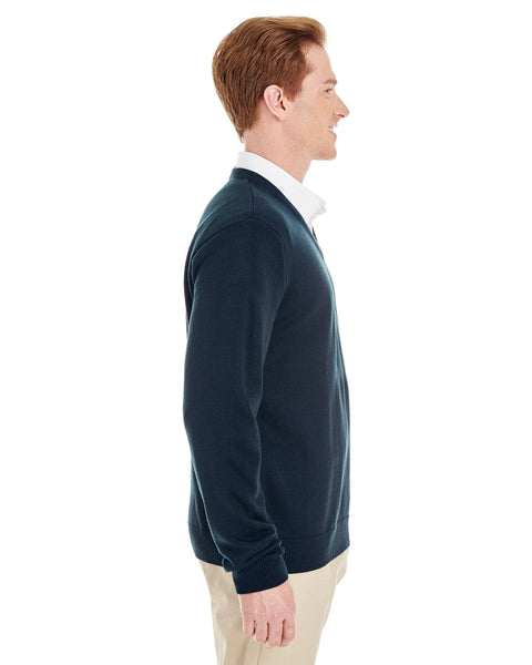 Harriton M420 Men's Pilbloc V-Neck Sweater