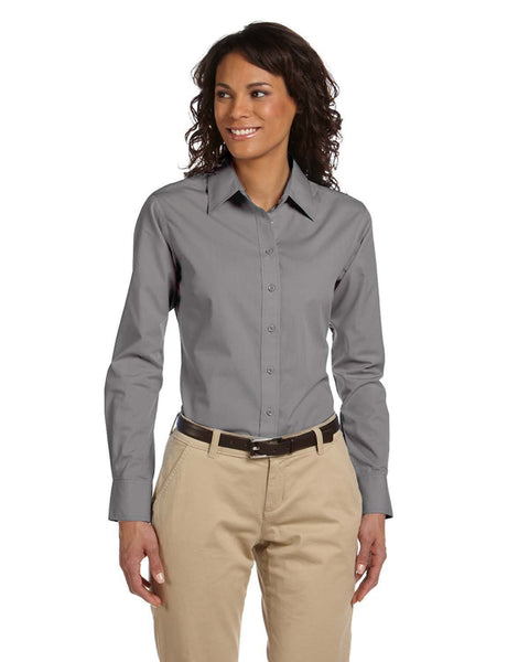 Harriton M510W Ladies' 3.1 oz. Essential Poplin