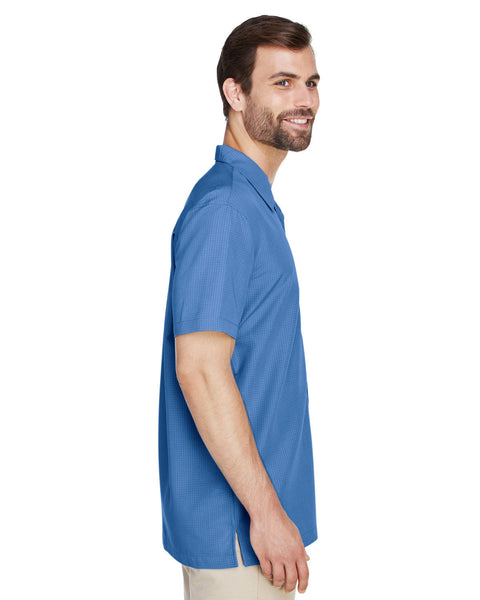 Harriton M560 - Camiseta de campamento con textura de Barbados para hombre