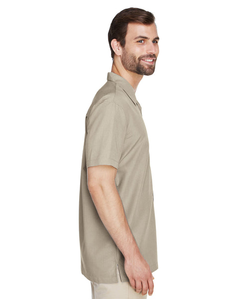 Harriton M560 Men's Barbados Textured CampShirt