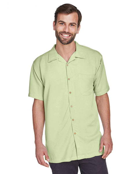 Harriton M570 Men's Bahama Cord Camp Shirt