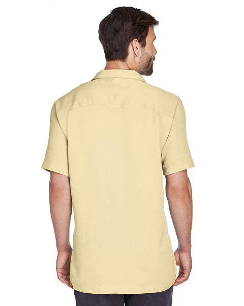 Harriton M570 Hombres Bahama Cord Camp Shirt