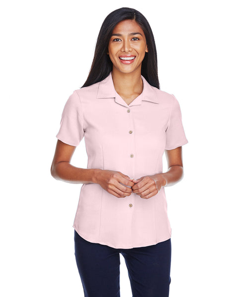 Harriton M570W Ladies' Bahama Cord CampShirt