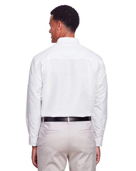 Harriton M580L Key West - Camiseta de manga larga para personal de rendimiento para hombre