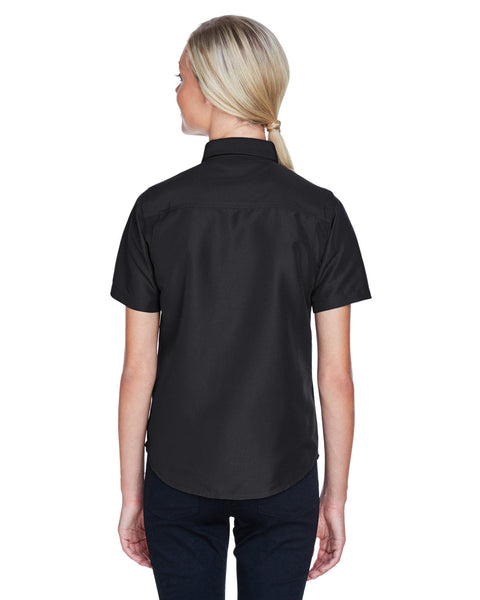 Harriton M580W - Camiseta de manga corta para personal de rendimiento de Key West para mujer