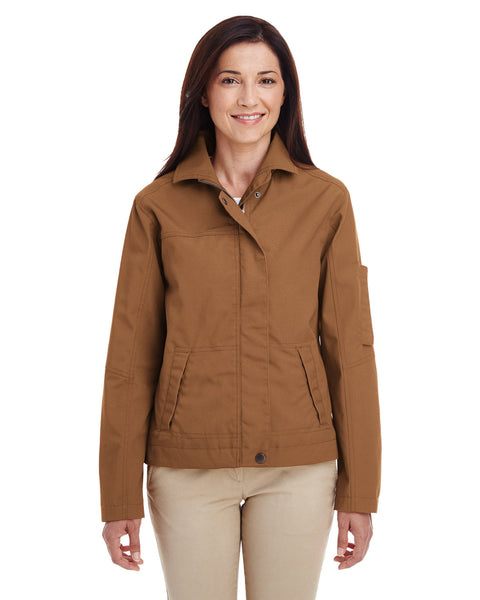 Harriton M705W Chaqueta de trabajo auxiliar de lona para mujer