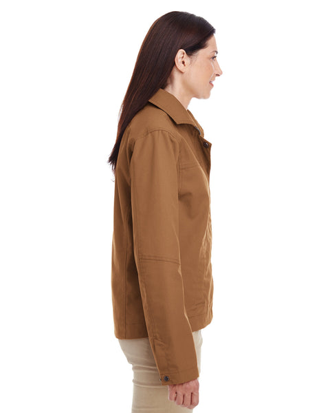 Harriton M705W Chaqueta de trabajo auxiliar de lona para mujer