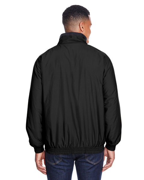 Harriton M740 Adult Fleece-Lined Nylon Jacket