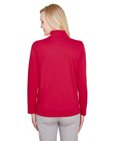 Harriton M748W Advantage Protección contra enganches para mujer Plus IL Quarter-Zip