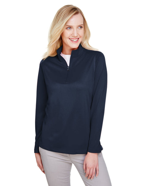 Harriton M748W Ladies' Advantage Snag Protection Plus IL Quarter-Zip