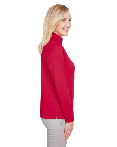 Harriton M748W Advantage Protección contra enganches para mujer Plus IL Quarter-Zip