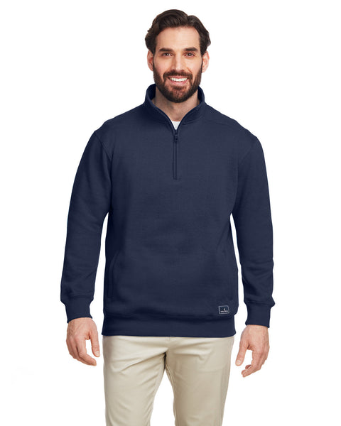 Nautica N17176 Jersey con cierre de cuarto de ancla para hombre