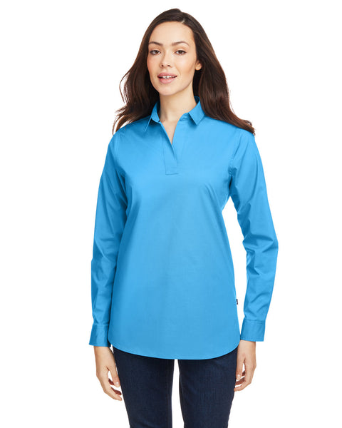 Nautica N17289 Camisa de vela de estay para mujer