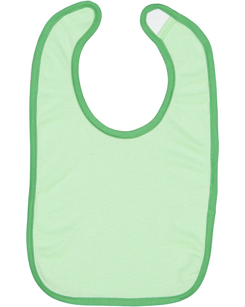 Rabbit Skins RS1004 Infant Contrast Trim Bib