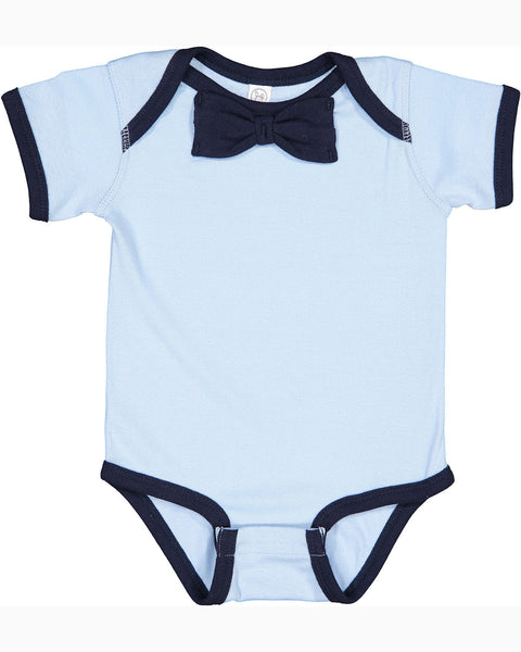 Rabbit Skins RS4407 Infant Baby Rib Bow Tie Body