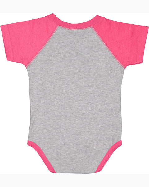 Rabbit Skins RS4430 Infant Baseball Bodysuit