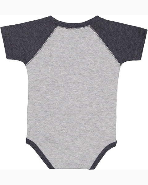 Rabbit Skins RS4430 Infant Baseball Bodysuit