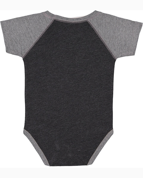 Rabbit Skins RS4430 Infant Baseball Bodysuit