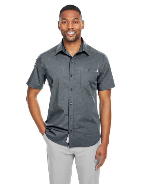 Spyder S17019 Men's Stryke Woven Short-Sleeve Shirt