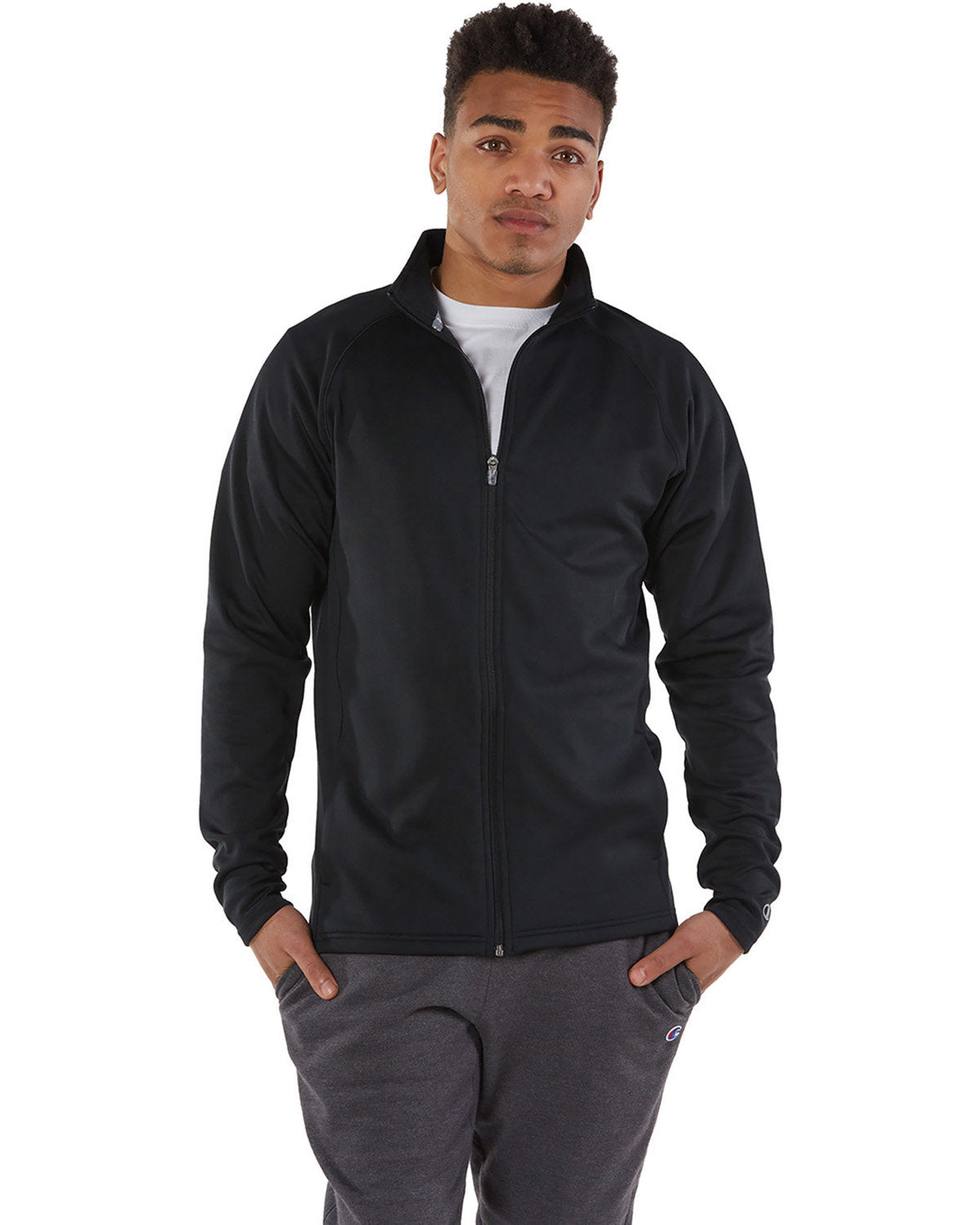 Champion performance clearance full zip jacket