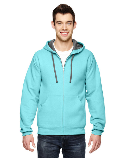 Fruit of the Loom SF73R Adult SofSpun Full-Zip Hooded Sweatshirt