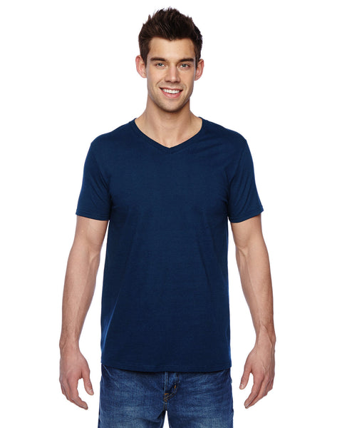 Fruit of the Loom SFVR Adult Sofspun Jersey V-Neck T-Shirt