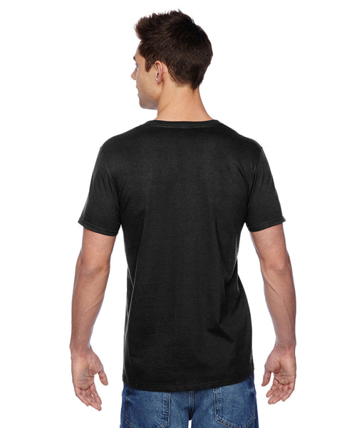 Fruit of the Loom SFVR Adult Sofspun Jersey V-Neck T-Shirt