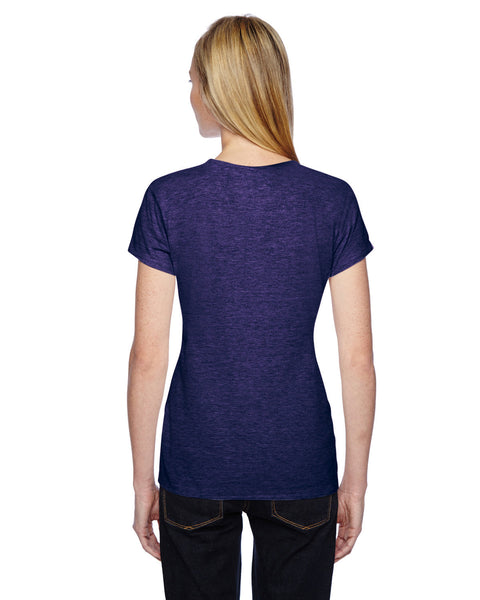 Fruit of the Loom SSFJR - Camiseta de cuello redondo para mujer Sofspun Jersey