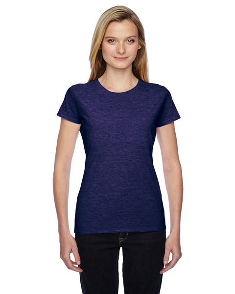 Fruit of the Loom SSFJR Ladies' Sofspun Jersey Junior Crew T-Shirt