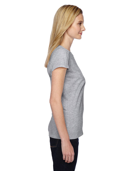 Fruit of the Loom SSFJR - Camiseta de cuello redondo para mujer Sofspun Jersey